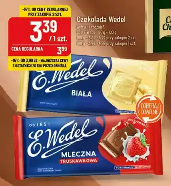 Polomarket Czekolada Wedel 80-100 g oferta