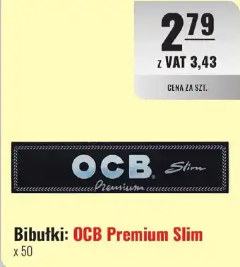 Eurocash Bibułki: OCB Premium Slim x50 oferta