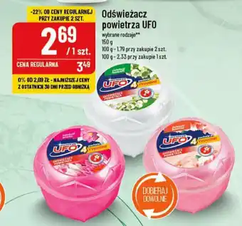 Polomarket Odświeżacz powietrza UFO 150 g oferta