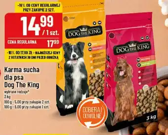 Polomarket Karma sucha dla psa Dog The King 3 kg oferta