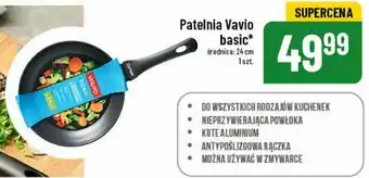 Polomarket Patelnia Vavio basic średnica: 24 cm oferta