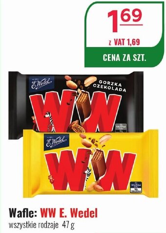 Eurocash Wafle: WW E. Wedel 47 g oferta