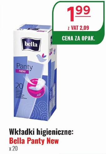 Eurocash Wkładki higieniczne: Bella Panty New x20 oferta