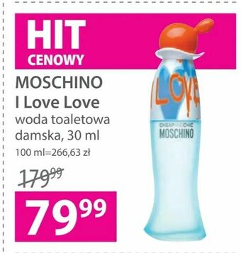 Hebe MOSCHINO I Love Love oferta