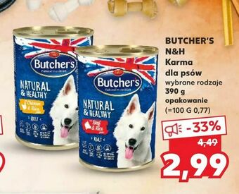 Kaufland BUTCHER'S N&H Karma dla psów oferta
