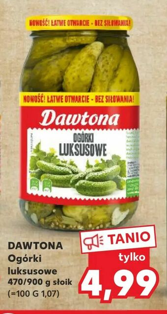 Kaufland Dawtona ogórki luksusowe oferta