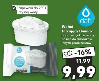 Kaufland Wkład filtrujący Unimax oferta