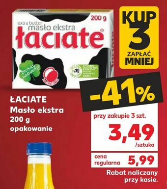 Kaufland ŁACIATE Masło ekstra oferta