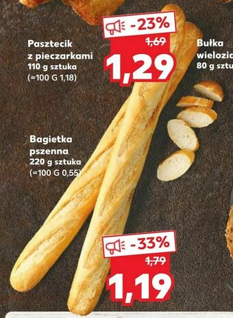 Kaufland Bagietka pszenna oferta