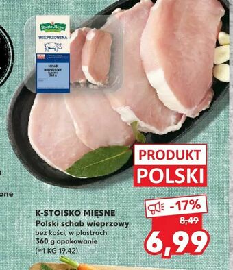 Kaufland K-STOISKO MIĘSNE Polski schab wieprzowy oferta