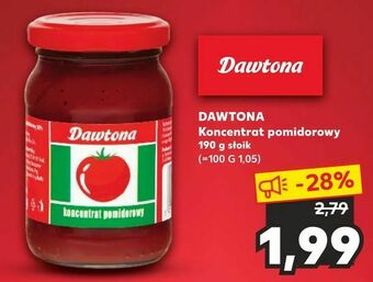 Kaufland DAWTONA Koncentrat pomidorowy oferta