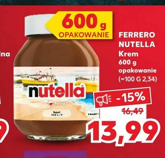 Kaufland FERRERO NUTELLA Krem oferta