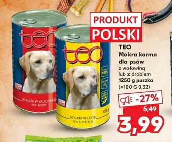 TEO Mokra karma dla psów