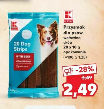 Kaufland Przysmak dla psów oferta