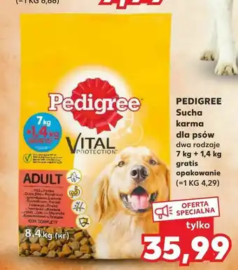 Kaufland PEDIGREE Sucha karma dla psów oferta
