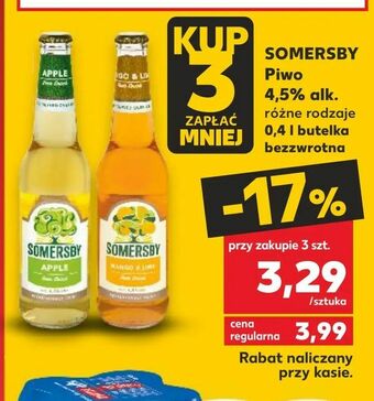 Kaufland SOMERSBY Piwo 4,5% alk oferta