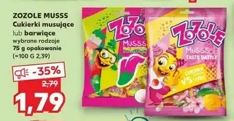 Kaufland ZOZOLE MUSSS Cukierki musujące lub barwiące oferta