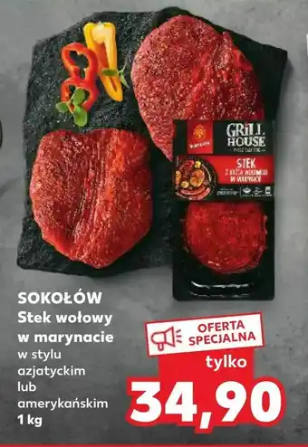 Kaufland SOKOŁÓW Stek wołowy w marynacie oferta