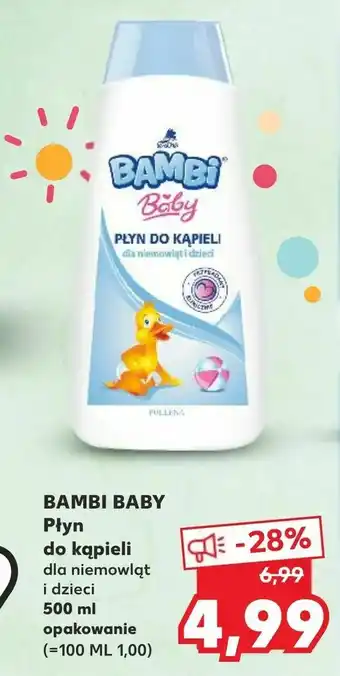 Kaufland BAMBI BABY Płyn do kąpieli oferta