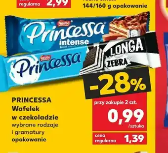 Kaufland PRINCESSA Wafelek w czekoladzie oferta