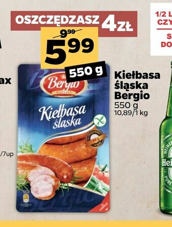 Netto Kiełbasa śląska Bergio oferta