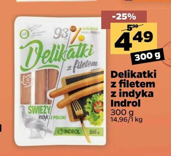 Netto Delikatki z filetem z indyka Indrol oferta