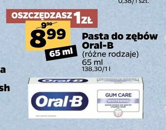 Netto Pasta do zębów Oral-B oferta