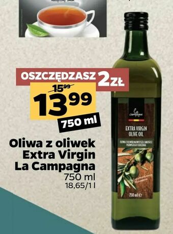 Netto Oliwa z oliwek Extra Virgin La Campagna oferta