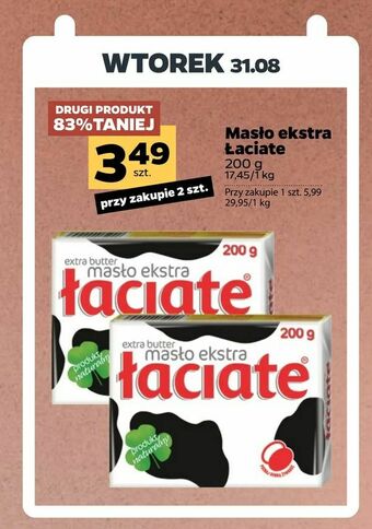 Netto Masło ekstra Łaciate oferta