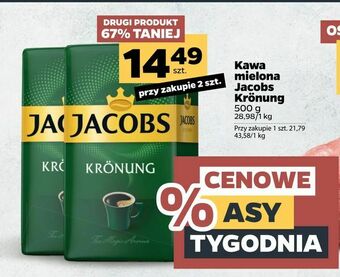 Netto Kawa mielona Jacobs Krönung oferta