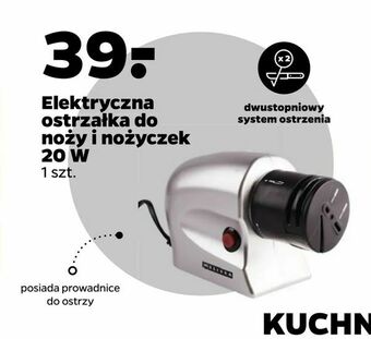 Elektryczna ostrzałka do noży i nożyczek 20 W