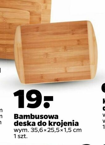 Netto Bambusowa deska do krojenia oferta