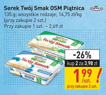 Stokrotka Serek Twój Smak OSM Piątnica oferta