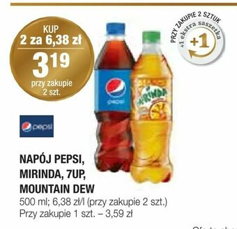 Stokrotka Napój pepsi, mirinda, 7up, mountain dew oferta