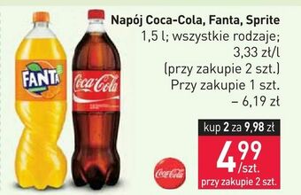 Stokrotka Napój Coca-Cola, Fanta, Sprite oferta