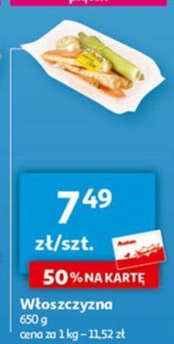 Auchan Włoszczyzna 650g oferta