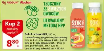 Auchan Sok Auchan HPP, 250 ml oferta