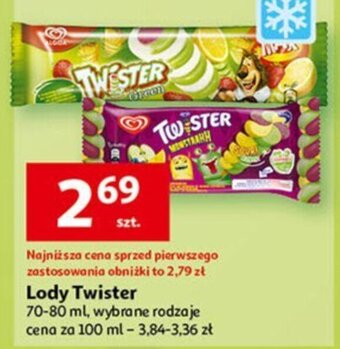 Auchan Lody Twister 70-80ml oferta