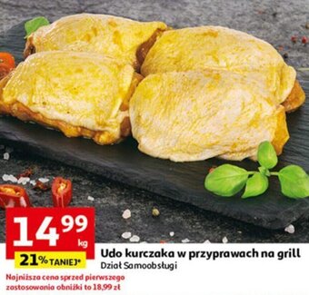 Auchan Udo kurczaka w przyprawach na grill 1kg oferta