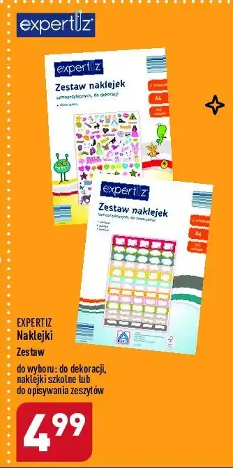 Zestaw naklejek szkolnych