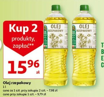 Auchan Olej rzepakowy 1l oferta