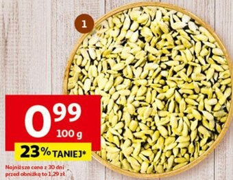 Auchan Słonecznik łuskany 100g oferta