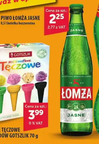 Eurocash PIWO ŁOMŻA JASNE 0,5 l oferta