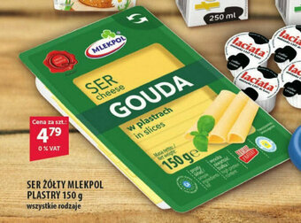 Eurocash SER ŻÓŁTY MLEKPOL PLASTRY 150 g oferta