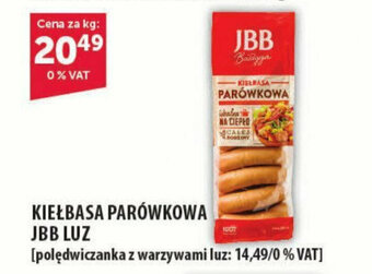 Eurocash KIEŁBASA PARÓWKOWA JBB LUZ 1 kg oferta