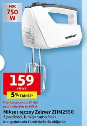 Auchan Mikser ręczny Zelmer ZHM2550 oferta