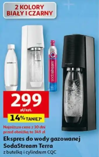 Auchan Ekspres do wody gazowanej SodaStream Terra oferta