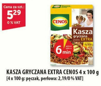 Eurocash KASZA GRYCZANA EXTRA CENOS 4 x 100 g oferta