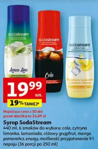 Auchan Syrop SodaStream 440ml oferta