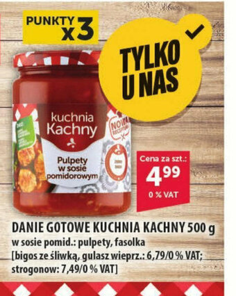 Eurocash DANIE GOTOWE KUCHNIA KACHNY 500 g oferta